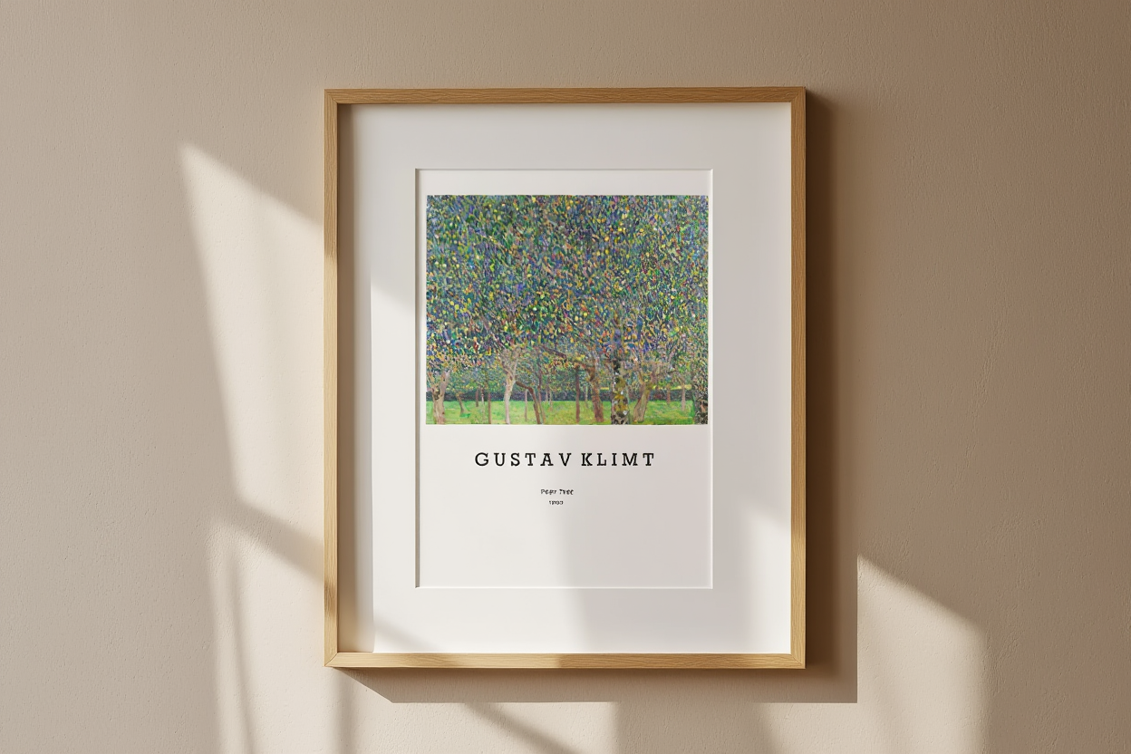 Gustav Klimt – Pear Tree, 1903 – Austrian Symbolist Art Print | Nature-Inspired Wall Decor