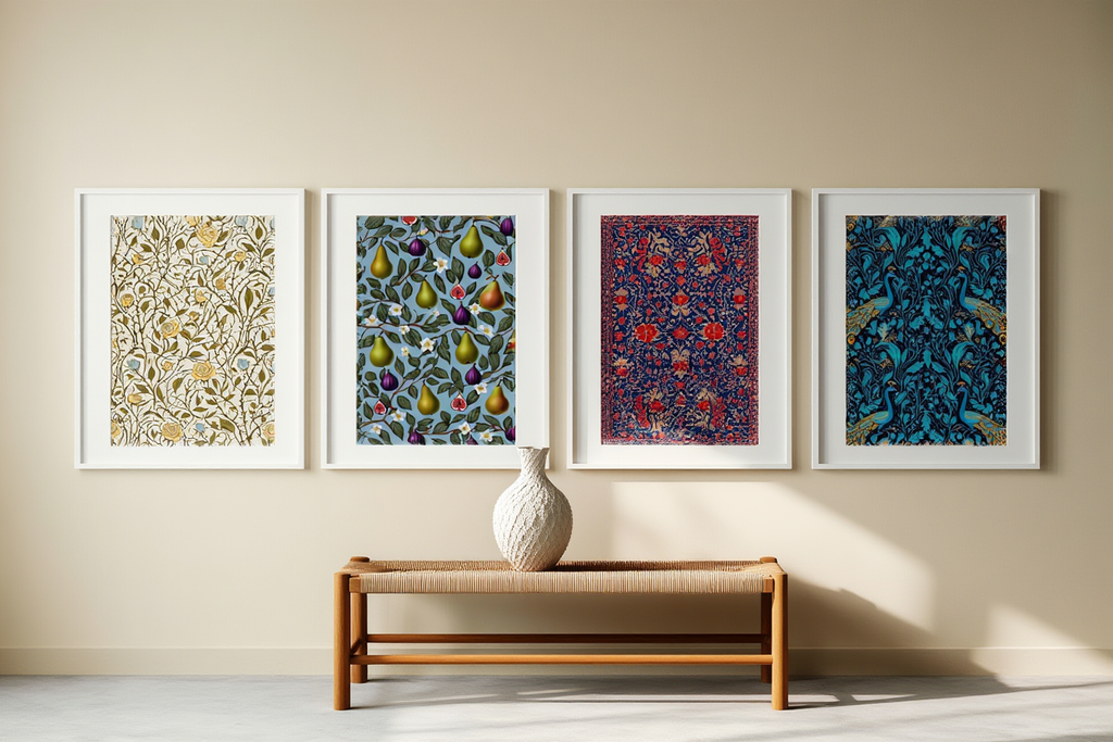 William Morris – Verdant Whimsy 4-Prints