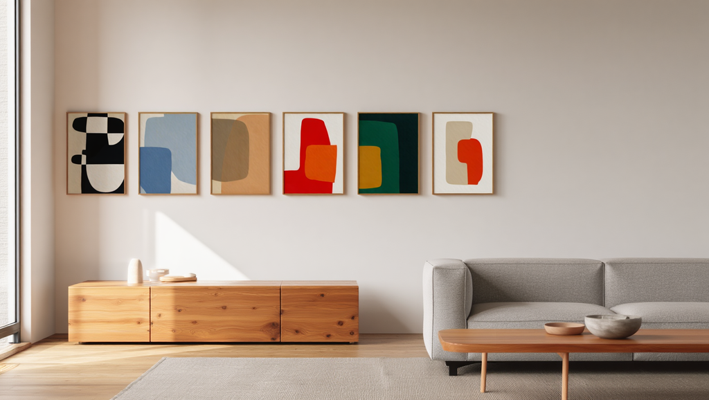 Scandinavian Abstract Collection – Set of 6