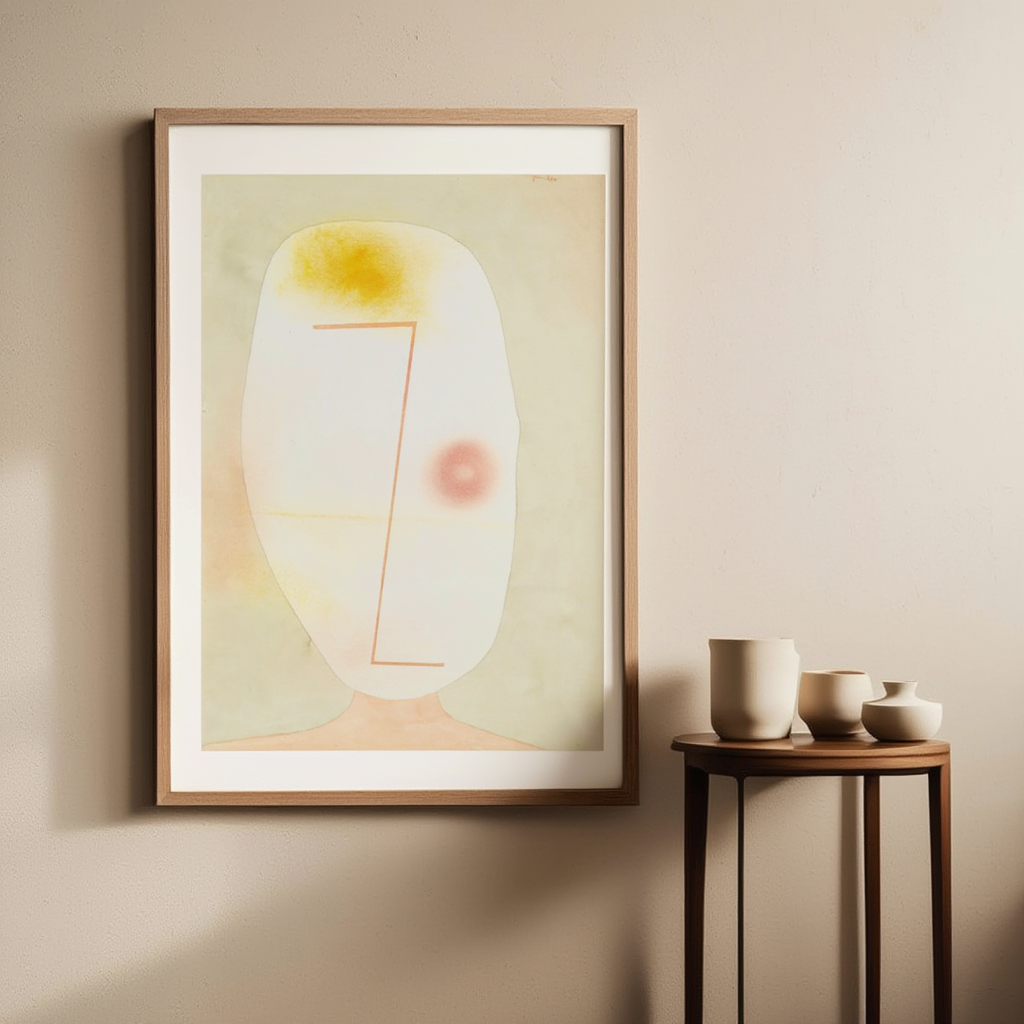 Kopf – Paul Klee Poster | Modernist Abstract Art Print