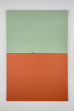 Red and Green Squares – Abstract Minimalist Art Print