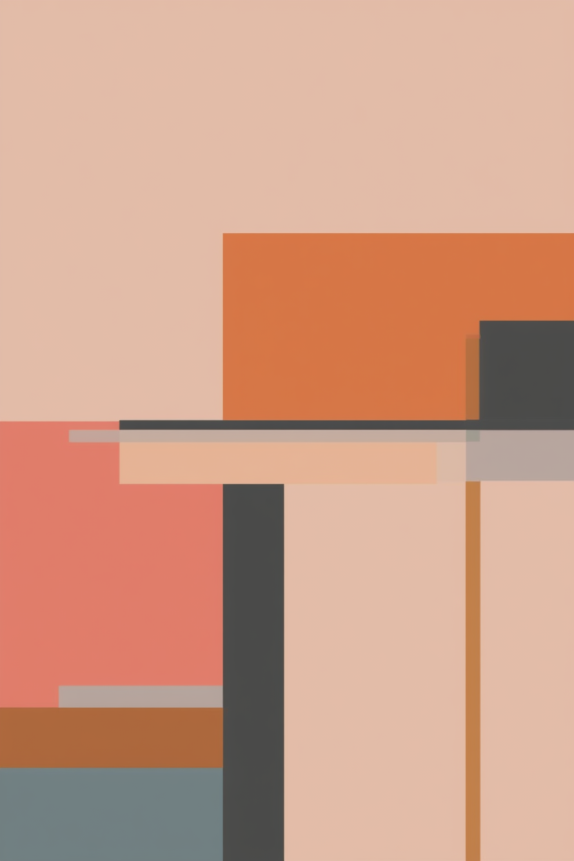 Geometric Color Play – Minimalist Abstract Wall Art for Home & Office