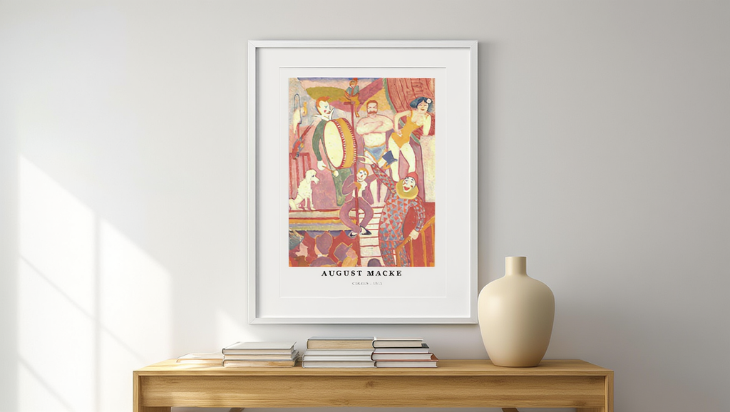 August Macke - Circus Poster