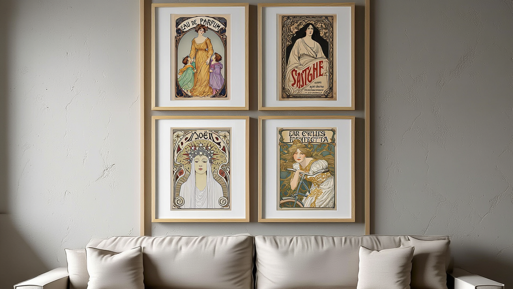 Alphonse Mucha – Mix & Match 4 Prints