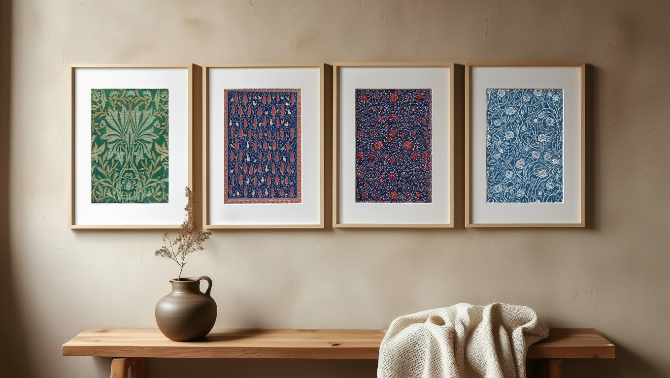 William Morris – Patterned Paradise 4-Prints
