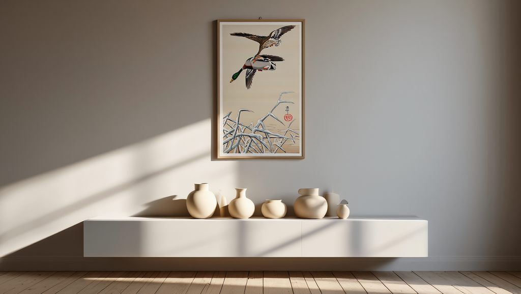 Ohara Koson - Mallards Poster