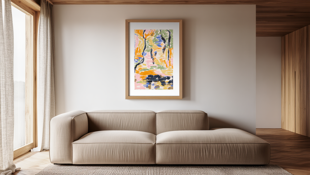 Henri Matisse - Le Jardin de l'Artiste à Avignon | Modern Art Print