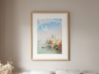 Paris with Notre Dame – Arthur Joseph Meadows Art Print | 19th-Century French Cityscape Poster