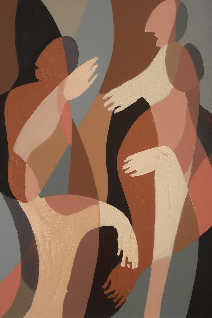 Timeless Forms – Minimalist Figuratives Poster