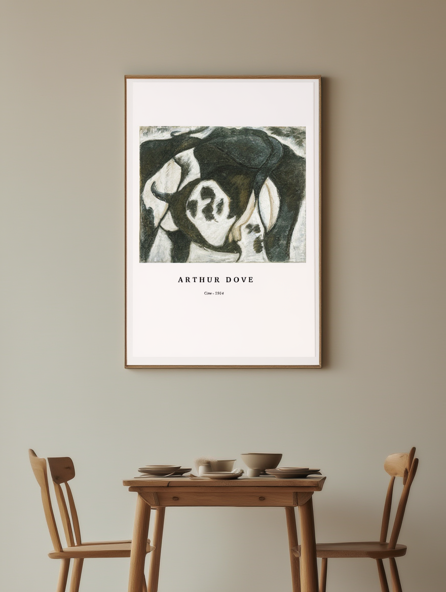 Arthur Dove – Cow - American Modernist Art Print