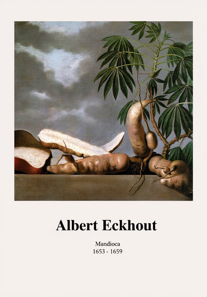 Albert Eckhout - Mandioca Poster