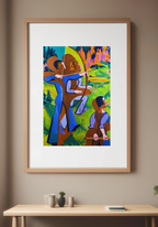 Archers – Ernst Ludwig Kirchner Poster | Expressionist Figurative & Action Art Print - Hakyarts