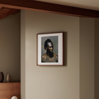 Bust Portrait Of A Black Man Poster