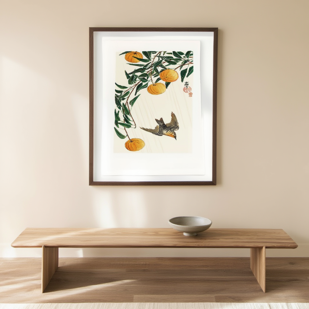 Ohara Koson - Tidlig sommers regnplakat