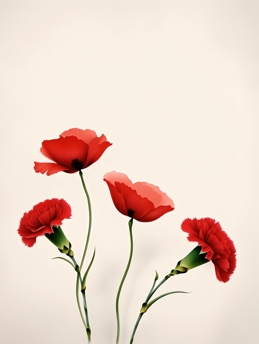 Wildflower Symphony – Colorful Nature Print