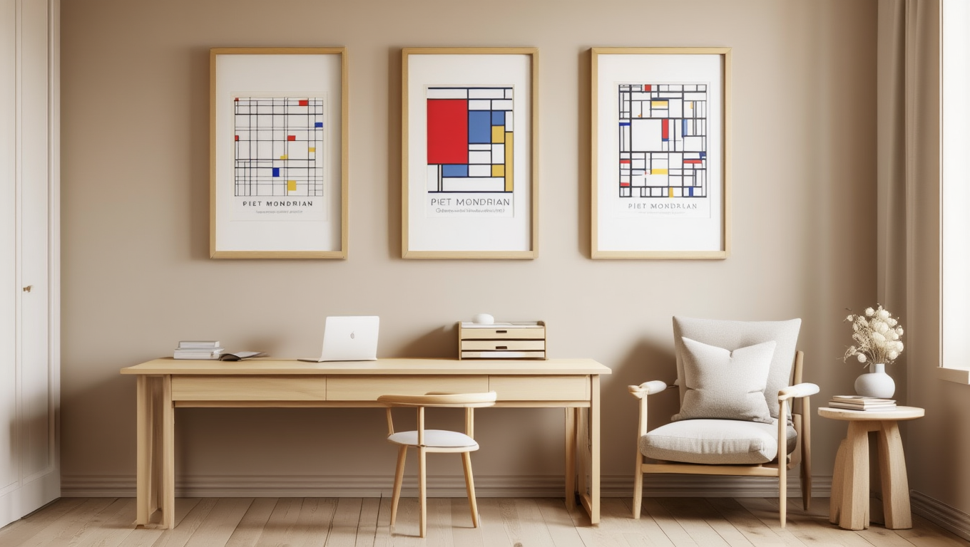 Piet Mondrian – Mix & Match 3 Prints