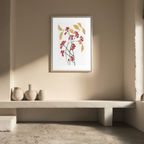 Red Chokeberry by Mary Vaux Walcott – Botanical Art Print