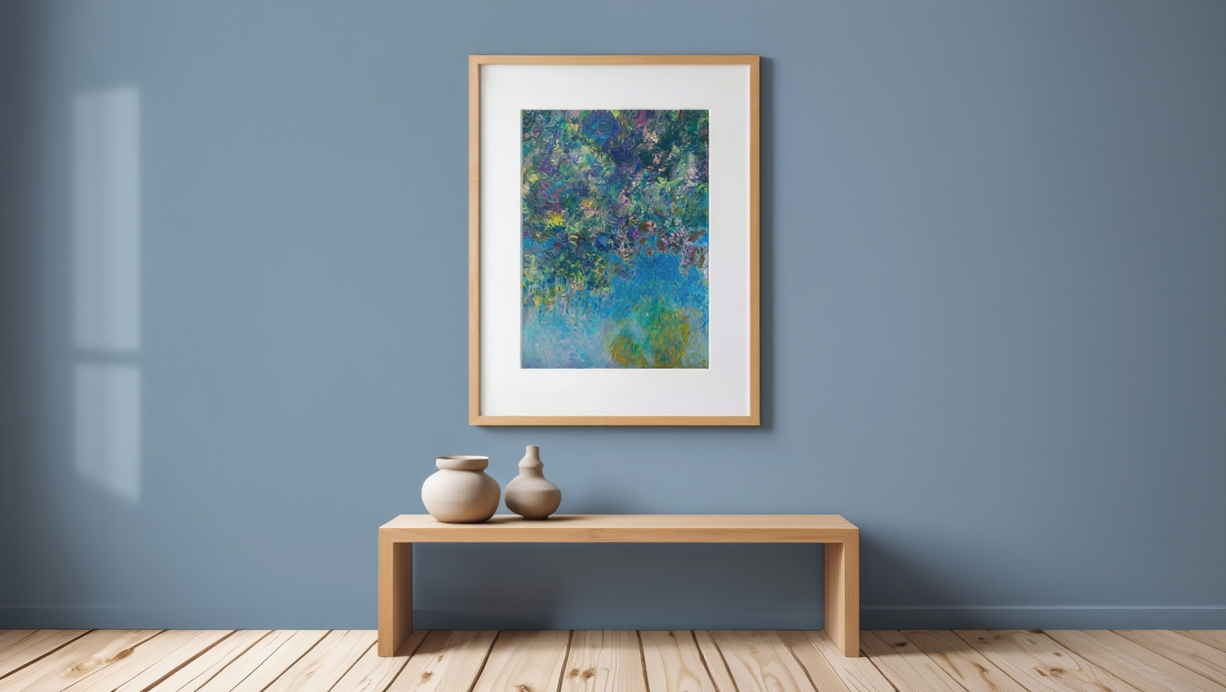 Claude Monet – Wisteria | Lush Impressionist Art Print