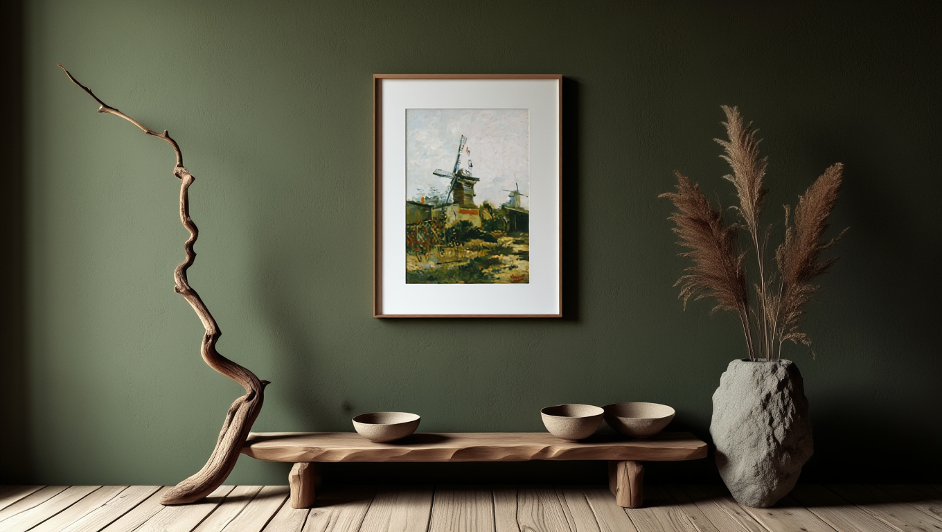 Vincent Van Gogh - Le Moulin de Blute-Fin