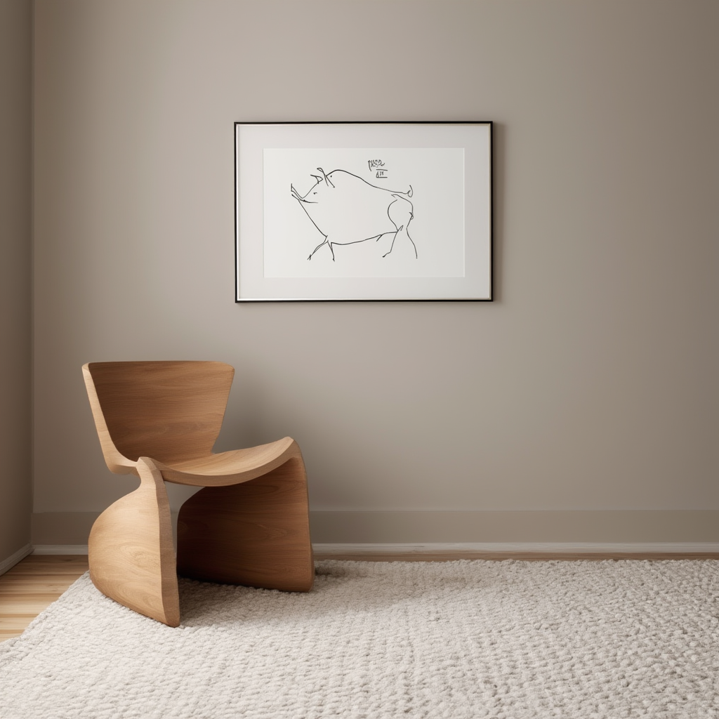 The Pig – Pablo Picasso (1906) | Modern Art Print