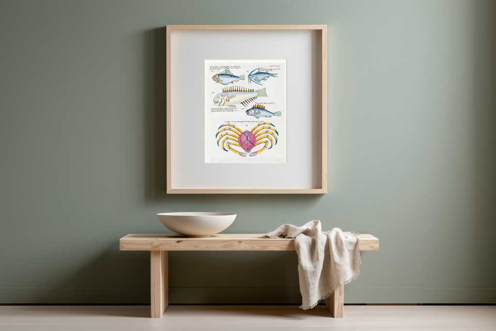 Louis Renard - Poissons Plate 66 Poster