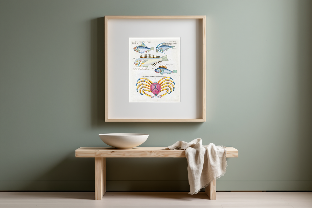 Louis Renard - Poissons Plate 66 Poster