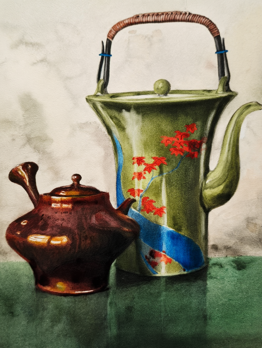 Oriental Tea Pots by Henry Farrer