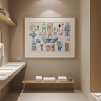 Vintage Toiletry Poster - Hakyarts