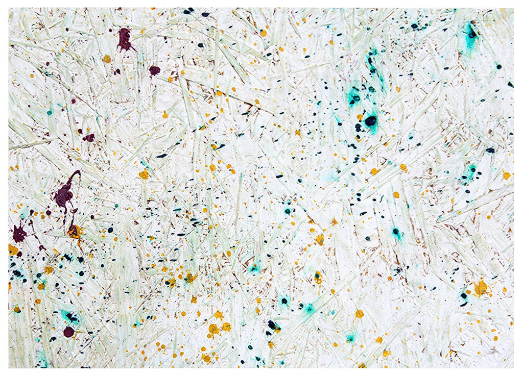 Jackson Pollock inspired Abstract Poster