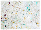 Jackson Pollock inspired Abstract Poster - Hakyarts