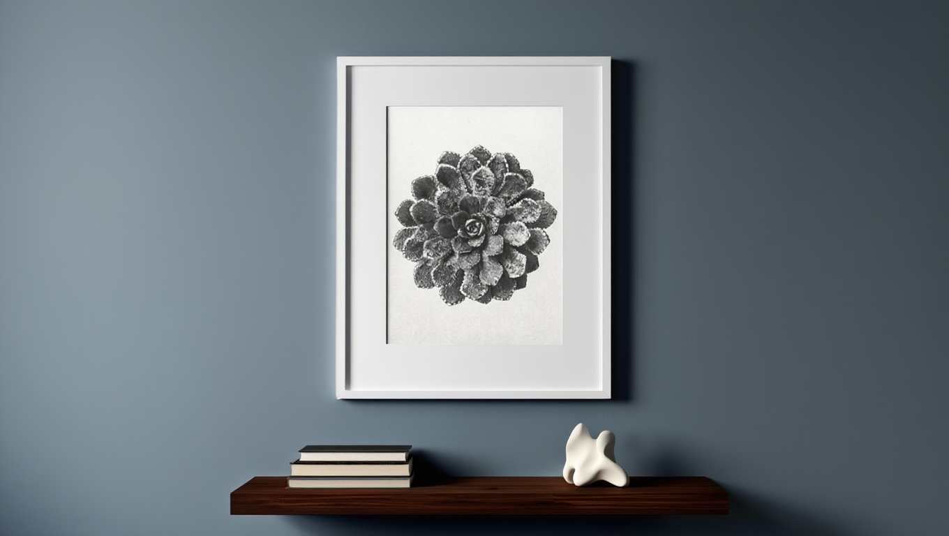 Karl Blossfeldt - Margined Pyramidal Saxifrage