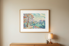 Pont des Arts ‘Paris’ – Paul Signac Poster | Neo‑Impressionist Cityscape Art Print