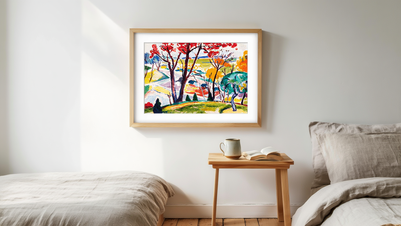 Henry Lyman Saÿen- Landscape Bridge Huntingdon Valley