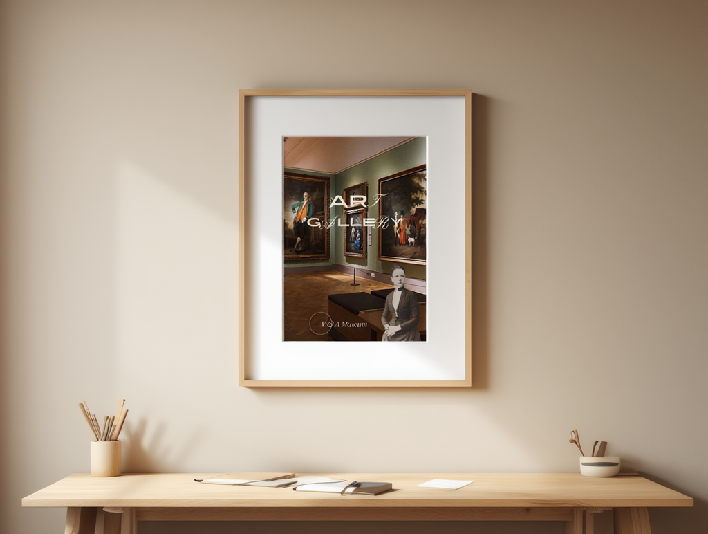 Vintage V&A Art Gallery Poster – Museum Print