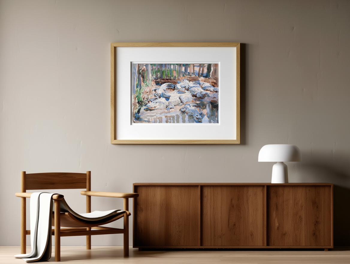 John Singer Sargent - Muddy Alligators