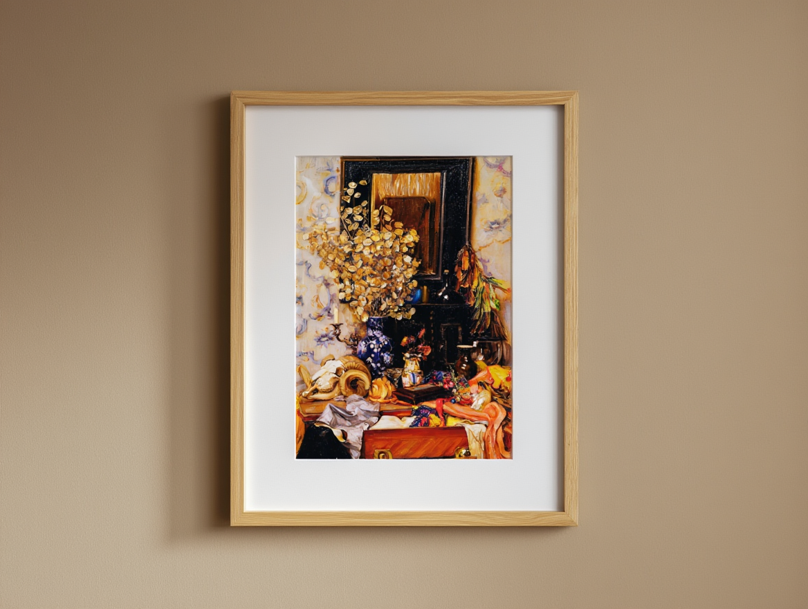 Still Life – Alois Hänisch, 1908 – Classic European Art Print