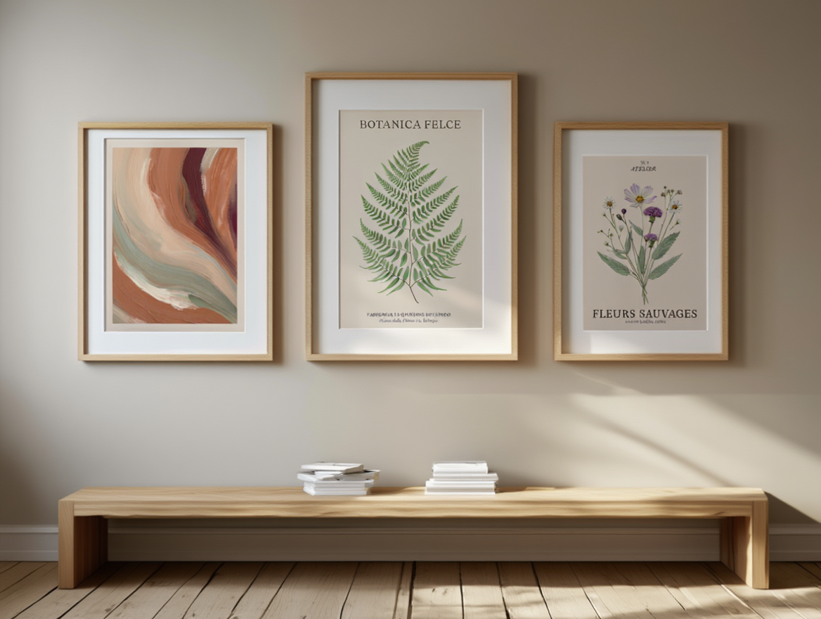 Floral Symphony – 6 Botanical Prints | Mix & Match Wall Art Collection