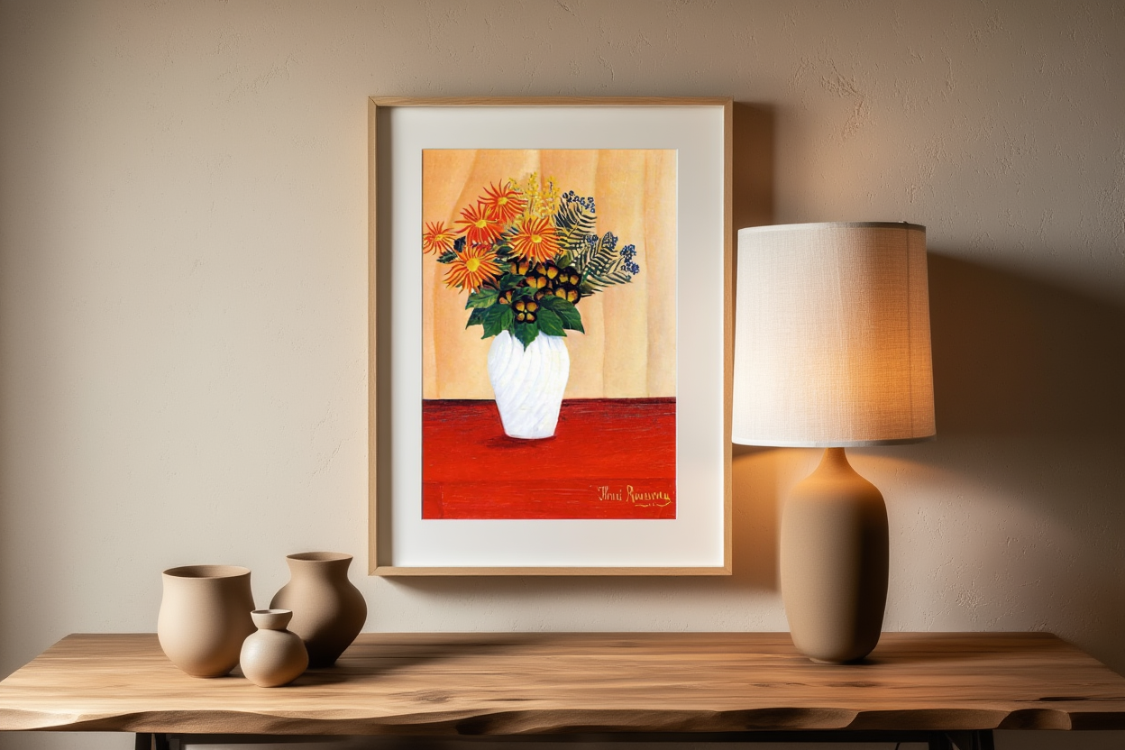 Henri Rousseau - Bouquet of Flowers