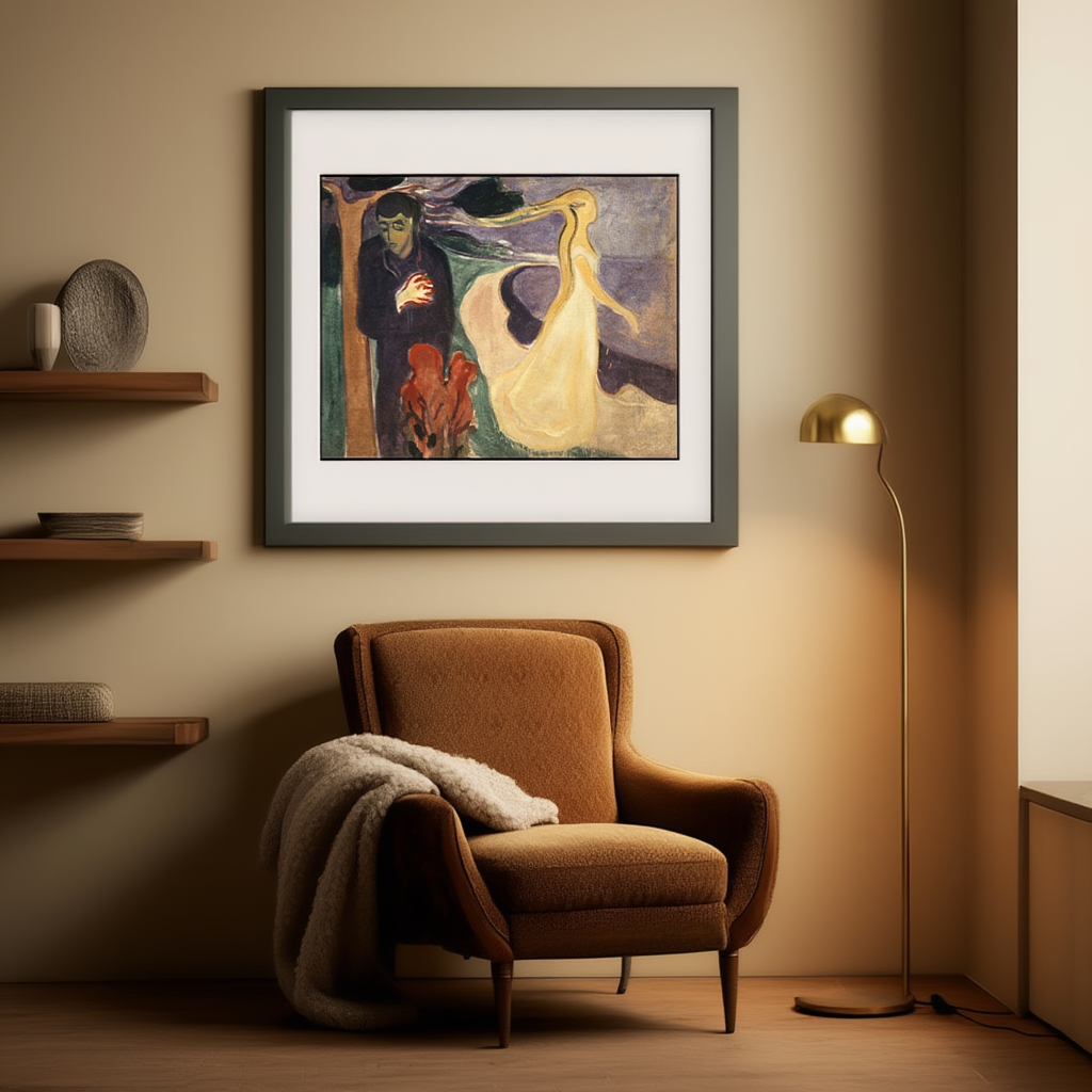 Separation by Edvard Munch – Expressionist Art Print