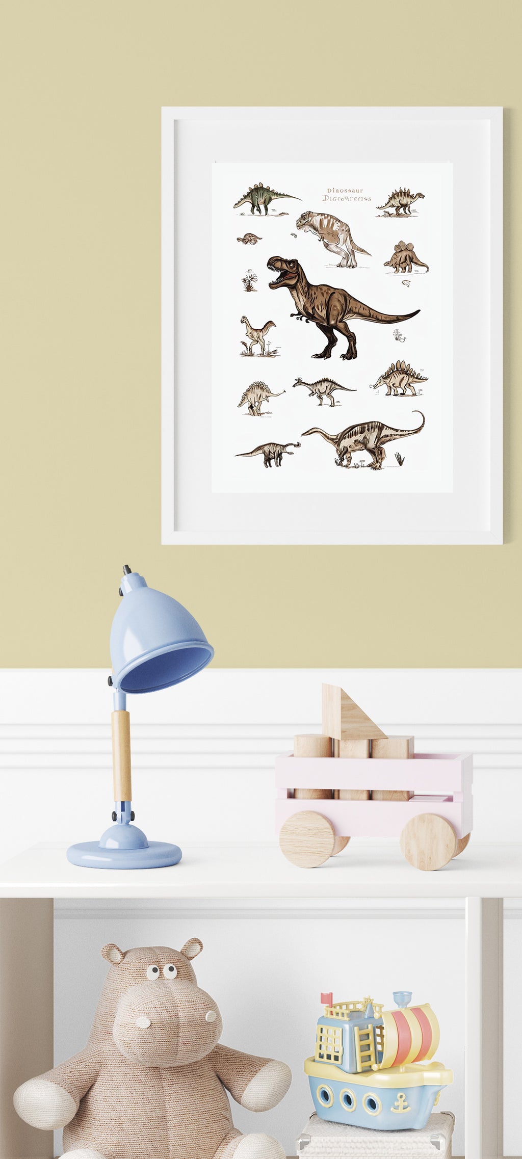 Dinosaurs Kids Room Poster