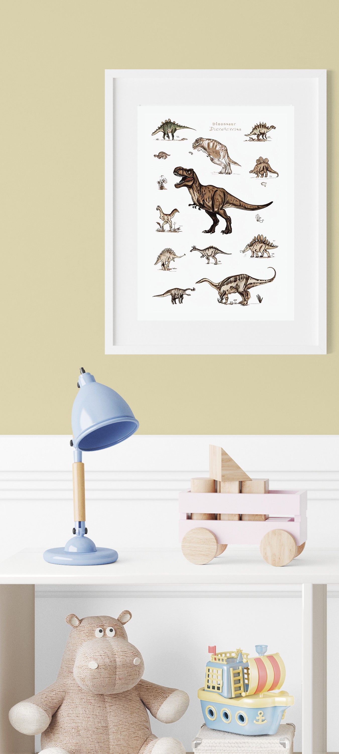 Dinosaurs Kids Room Poster