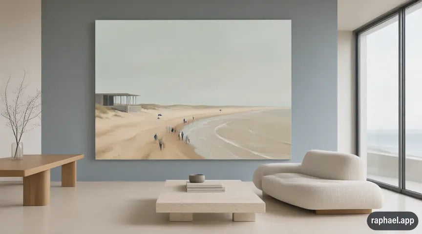 Canvas Print Seaside | Coastal Landscape Wall Art