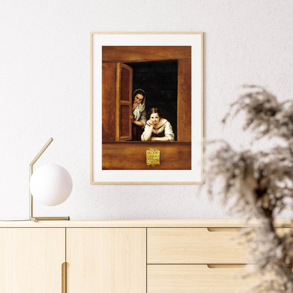 Two Women at a Window - Hakyarts