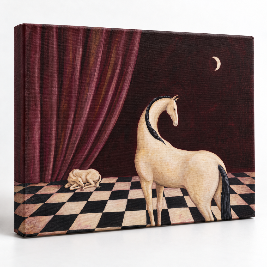 Canvas Print The Stallion | Equestrian Animal Wall Art