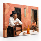 Canvas Print Good Old Days | Nostalgic Wall Art