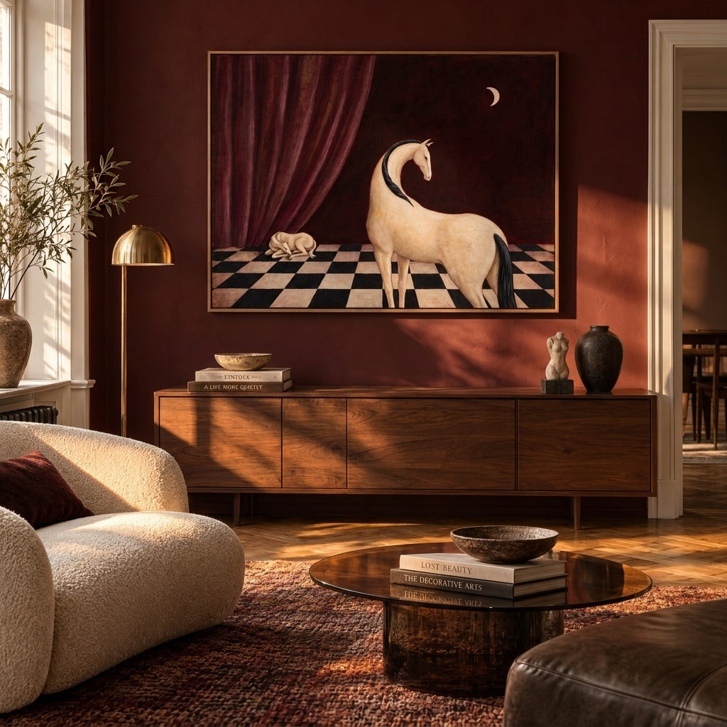 Canvas Print The Stallion | Equestrian Animal Wall Art