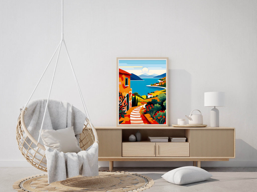 Italian Seascape Poster - Hakyarts