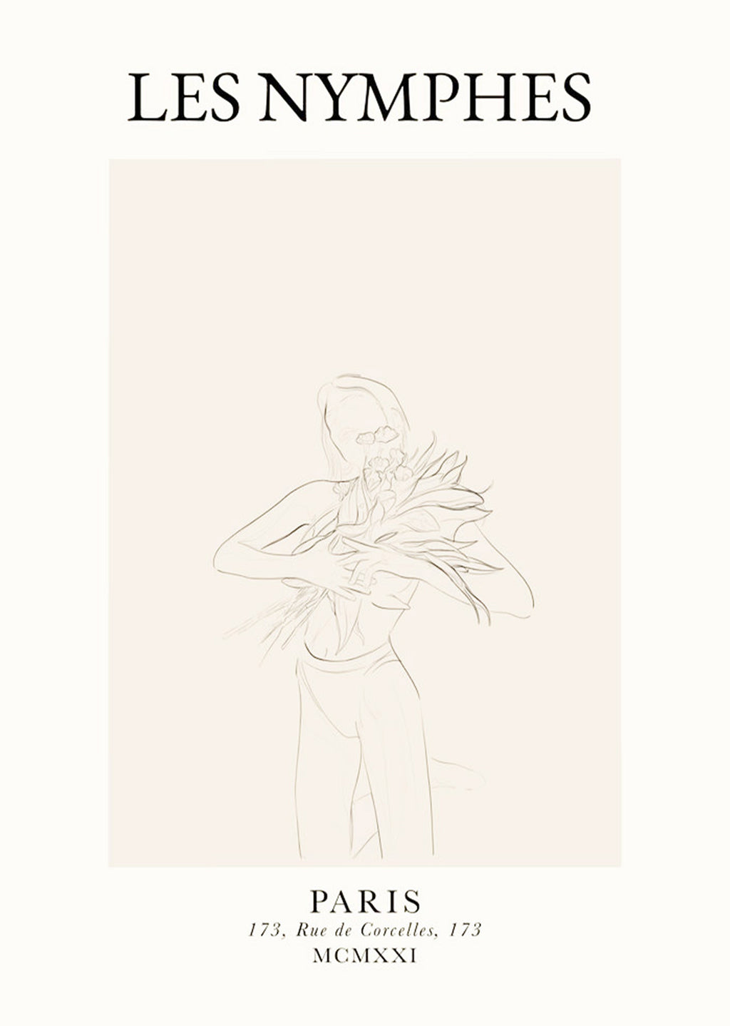 Set of 2 Art Prints – Les Nymphes - Hakyarts