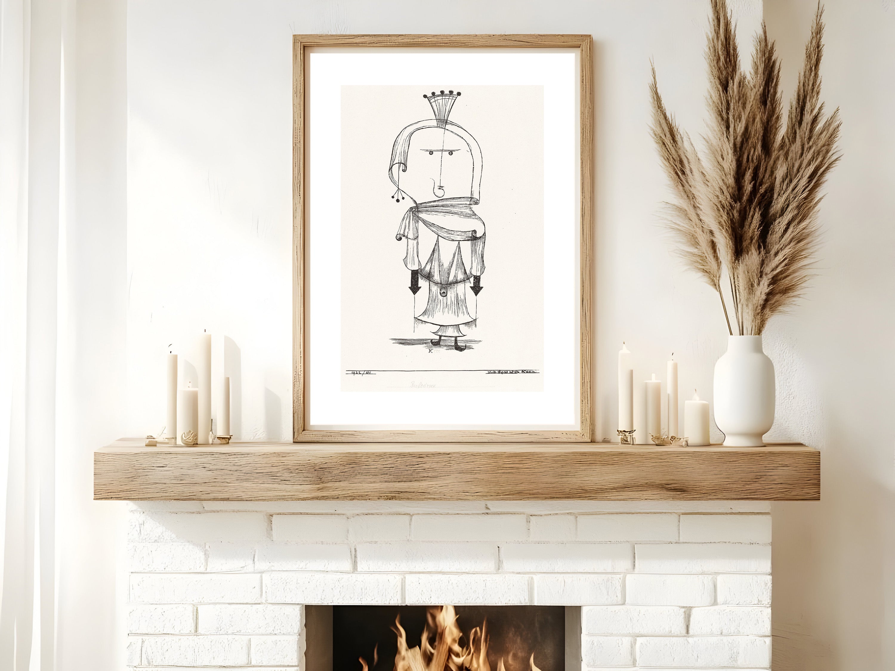 Paul Klee - Witch with a Comb