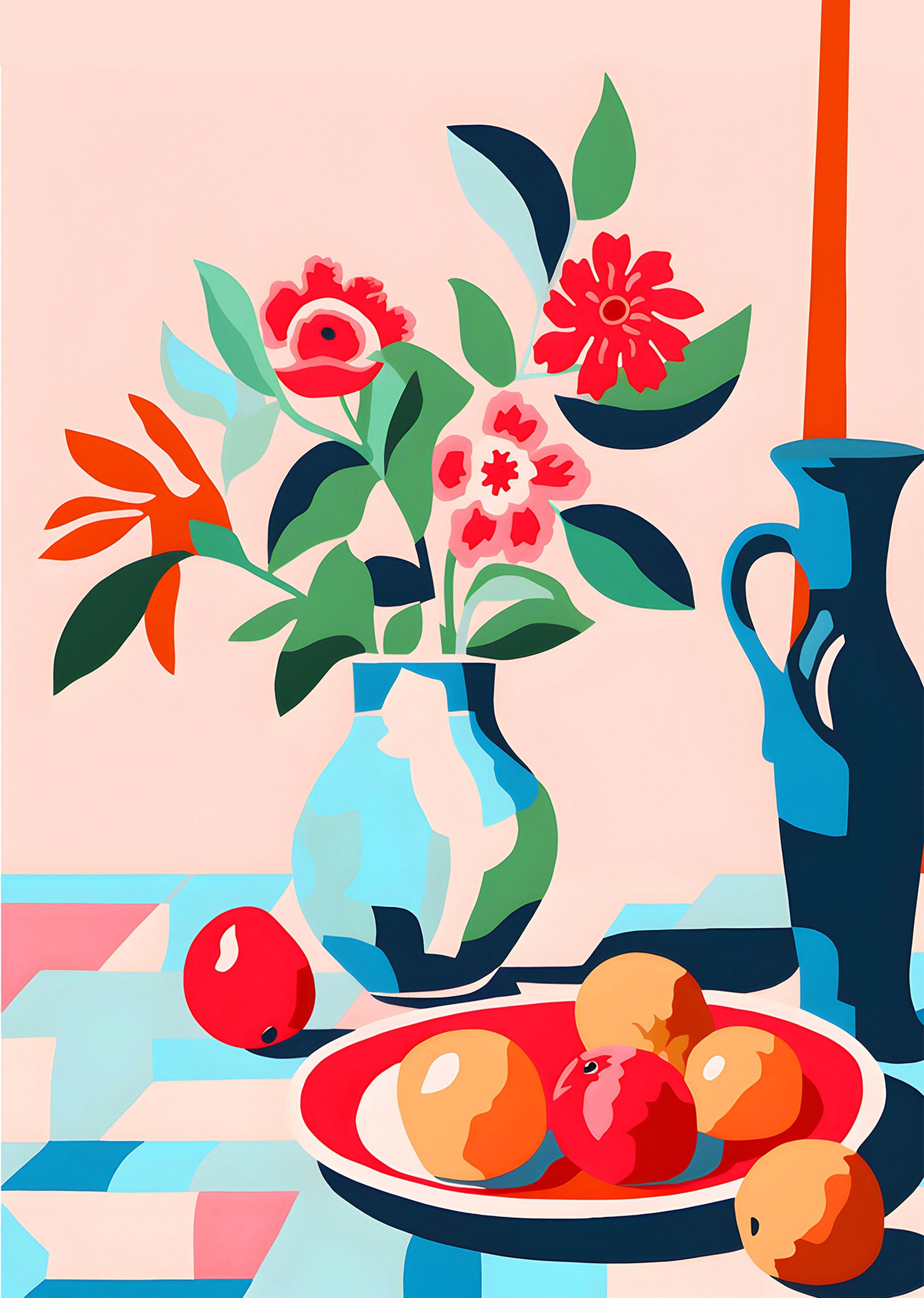 Summer Kitchen Poster - Hakyarts